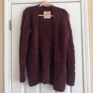 Hollister Fuzzy Cardigan